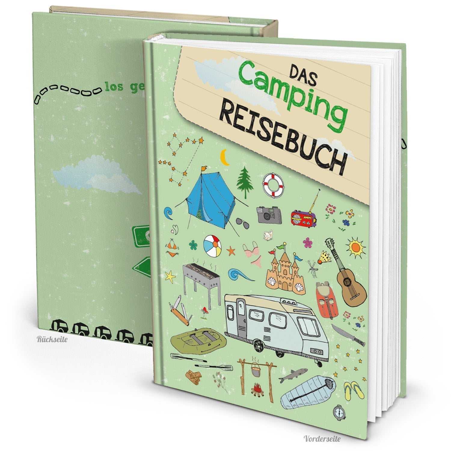 camping logbuch XXL Campingbuch DIN A4 – Tagebuch für Camper und Reisende – Logbuch-Verlag