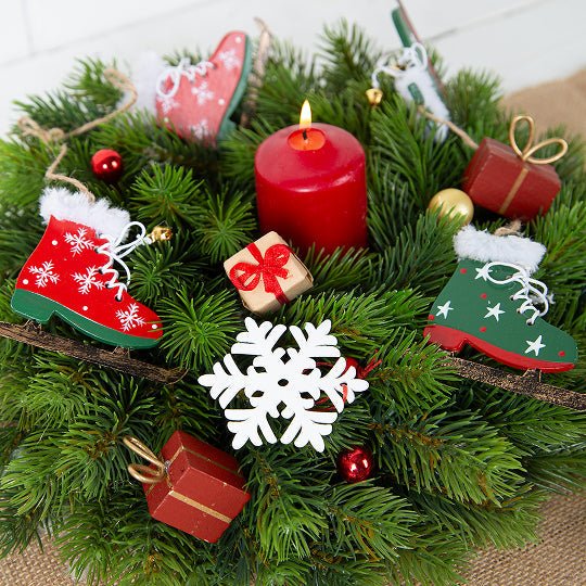 Adventskranzdekoration