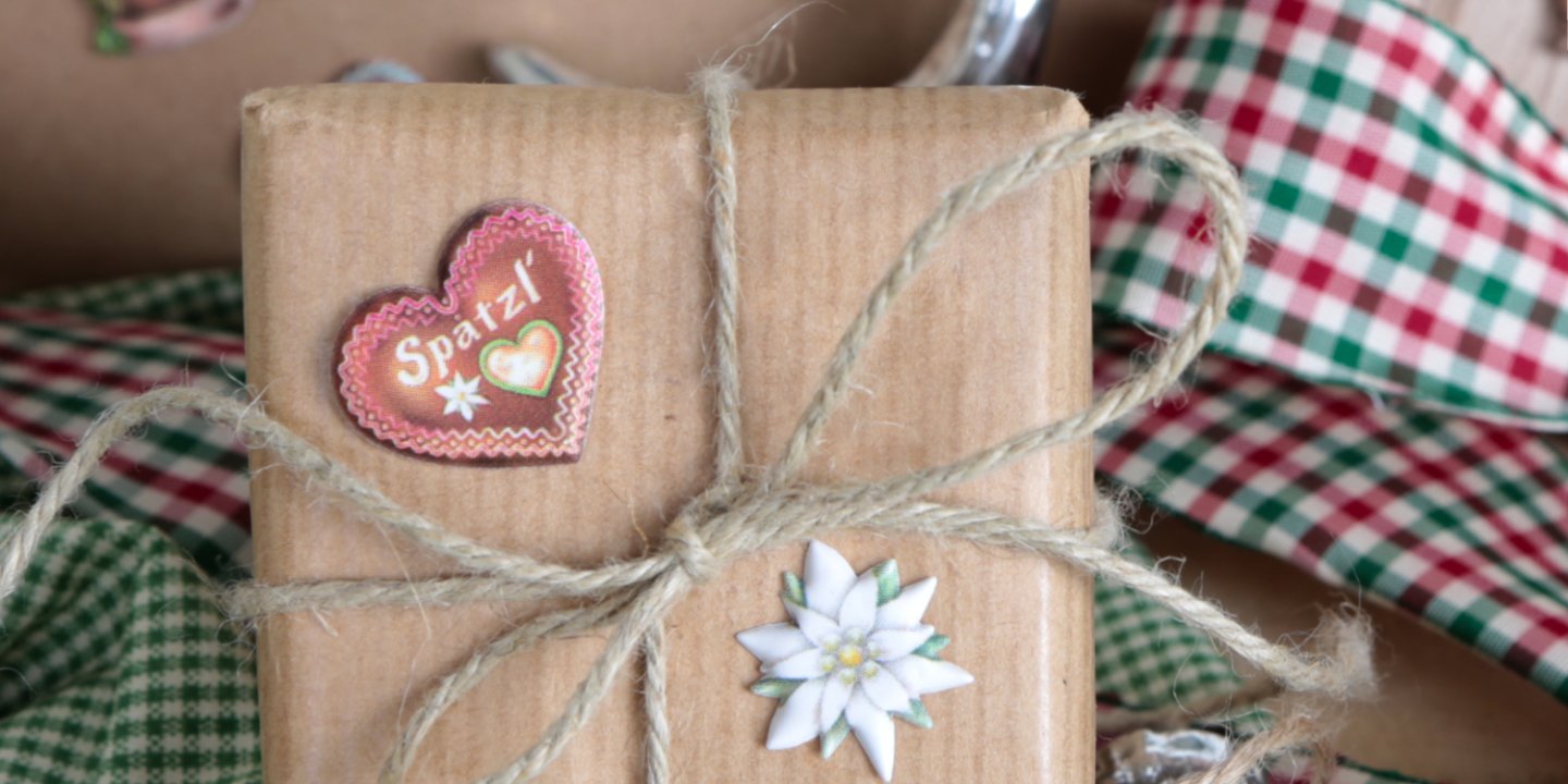 Aufkleber mit bayerischen Motive