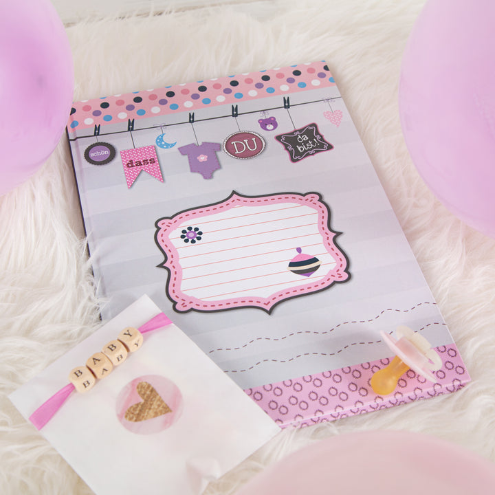 Logbuch-Verlag 140 kleine runde HERZ Aufkleber rot weiß 3,2 cm Ø zur Verpackung basteln Verzierung von Give-away Gastgeschenk Geschenke Weihnachten Hochzeit Valentinstag