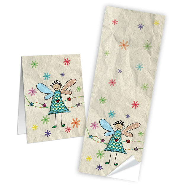 Logbuch-Verlag 25 Aufkleber weiß schwarz Weihnachtsmann FROHE WEIHNACHTEN (7 x 21 cm) Weihnachtsaufkleber Sticker Verpackung Weihnachtsgeschenke
