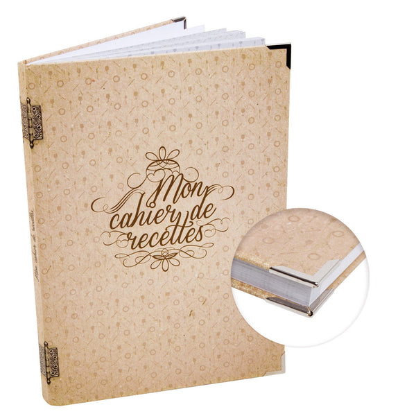 DIY Rezeptbuch zum Selberschreiben A4 italienischer Titel LE MIE MIGLIORI RICETTE