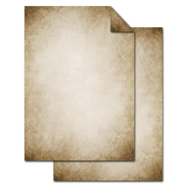 25 Blatt Weihnachts-Briefpapier beige ADVENTSKRANZ VINTAGE beidseitig bedruckt 100g Weihnachts-Papier DIN A4 Brief-Bogen marmoriert vintage natur rot braun alt