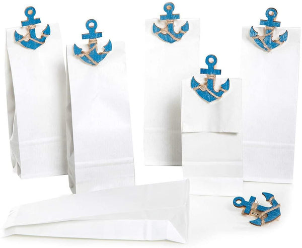 SET: 3 x 10 Papiertüten rot braun natur weiß mit Pergamin-Einlage 7 x 4 x 20,5 cm Tüten für Plätzchen Pralinen Kaffee Tee Fettendes Feingemahlenes Teetüten Gewürze lebensmittel-echt