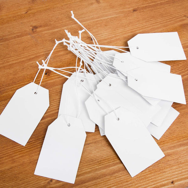 5 x 35 Geschenkaufkleber rund - 3,2 cm selbstklebend - Blankoaufkleber zum Beschriften