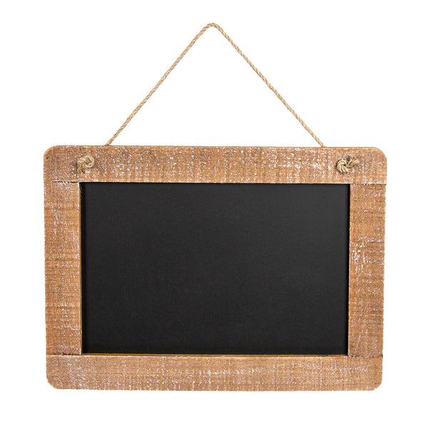 Kreidetafel mit Holzrahmen zum Aufhängen 29 x 21 cm Memotafel zum Beschriften - Foto 1