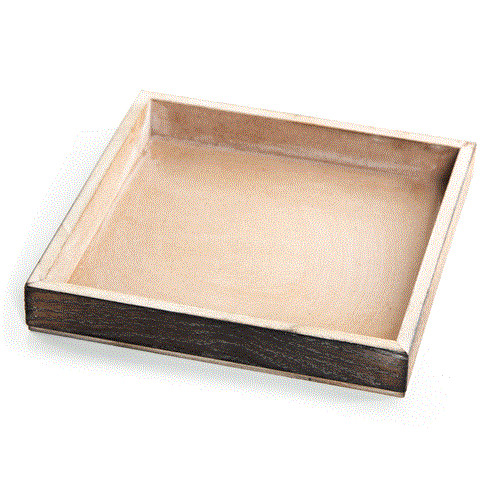 Blockbodenbeutel 7 x 4 x 20,5 cm braun mit Sichtfenster + goldene Clipse