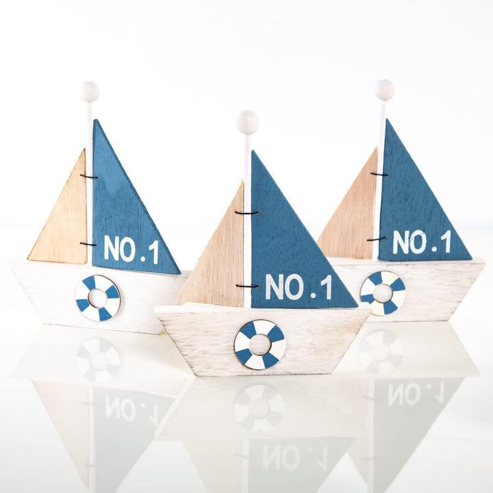 3 Hasen Figuren zum Hinstellen weiß aus Plüsch & Holz - Osterdeko