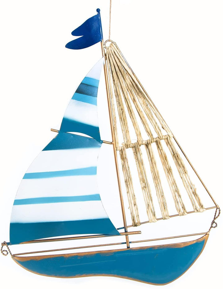 großes Wandbild Segelschiffe Segel 3 Schiffe aus Metall