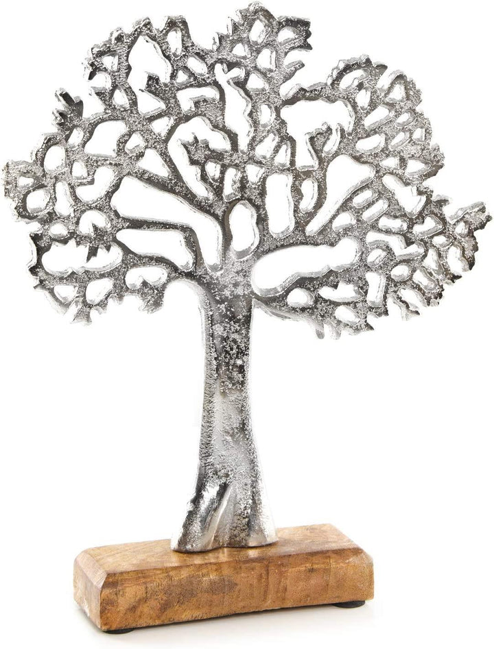 18 Metallanhänger als Weihnachtsbaumschmuck - gold weiß