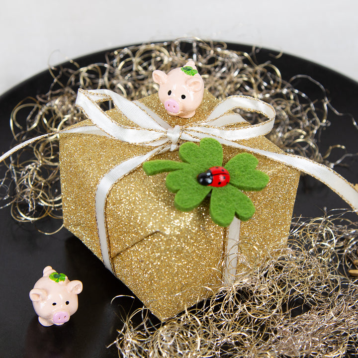 4 Engel Figuren mit Instrumenten – Schutzengel Weihnachtsengel 5 cm