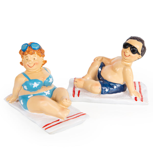 Sparschwein Urlaubsgeld gelb Urlaub Palmen Geschenk 12,5 cm
