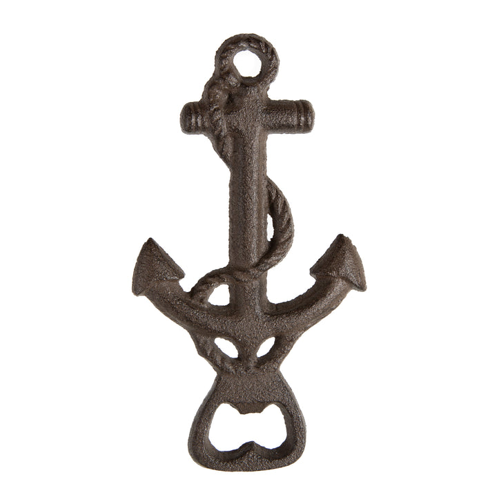Flaschenöffner Captain aus Gusseisen Dunkelbraun 14,5 cm
