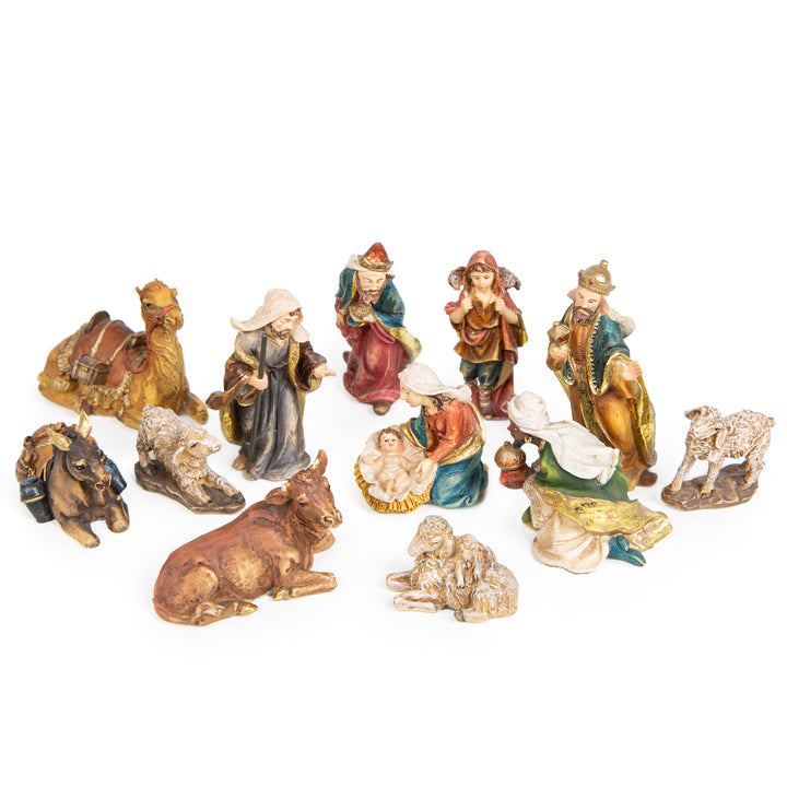 Heilige Familie - Weihnachtsfigur Krippe 10 cm Weihnachtsdekoration