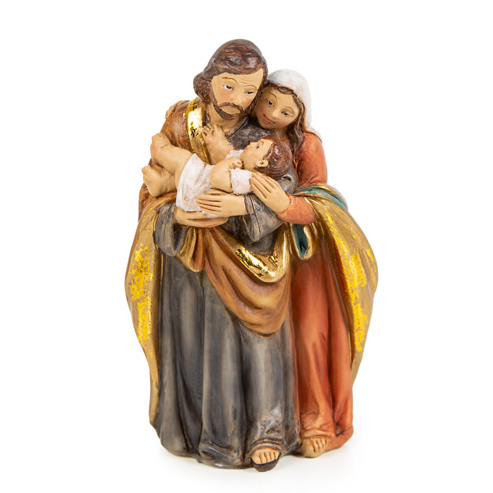 Klassische Weihnachtskrippe - Heilige Familie Skulptur 8 cm