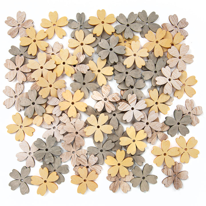 70 kleine mini Kronen Gold Streuteile Tischdeko 4 cm Holz Geburtstag