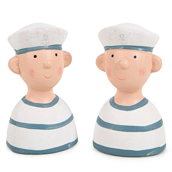 Logbuch-Verlag 6 mini Engel Figuren weiß Silber glitzernd kleine Schutzengel Geschenke für Kinder Freunde Kollegen 6,5 cm