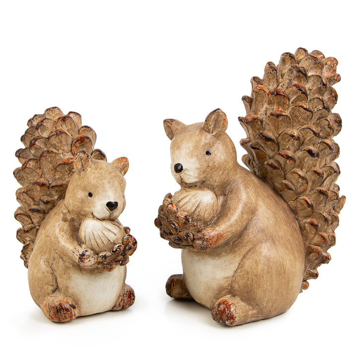 36 kleine Eicheln aus Holz - Herbst Deko Streuteile 3 cm braun