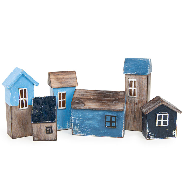Logbuch-Verlag Teelichthalter Set maritim mit Seesternen 3 Stück Glas Windlichter orange grün rosa Sommer Deko 10 x 9 cm