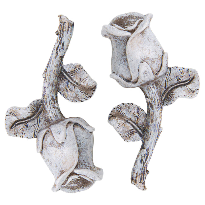 Rentier Figur cremefarben Weihnachtsdeko zum Hinstellen 16 x 7,5 x 22,5 cm