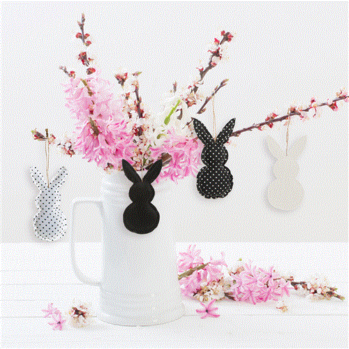 Logbuch-Verlag 10 kleine Ostern Geschenktüten für Kinder Kunden Mitarbeiter als Verpackung für ein Ostergeschenk 8,5 x 5 x 26,5 cm