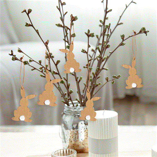 Logbuch-Verlag 25 kleine Ostertüten zum Befüllen aus Papier 8,5 x 5 x 26,5 cm für Kinder Schüler Mitarbeiter Kundengeschenke zu Ostern