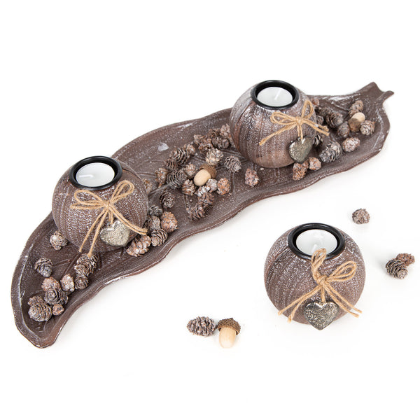 24 Glücksbringer mit Sprüche - Adventskalender Weihnachten aus Holz