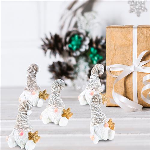 24 kleine Adventskalender zum Befüllen Set: Papiertüten + 1-24 Aufkleber + KLAMMERN – Tiere Weihnachten bunt