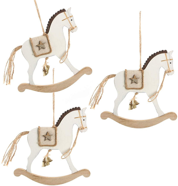 4 Engelanhänger rosa gold aus Keramik 8 cm - Schutzengel Weihnachtsdeko