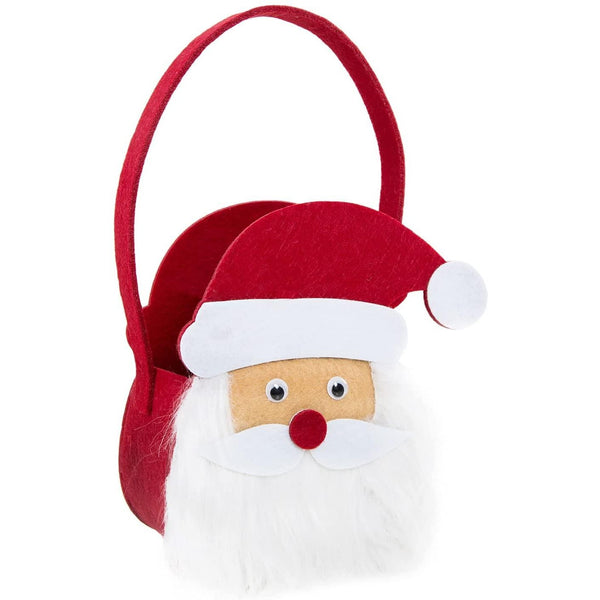 Nikolaus Filztasche rot weiß - Nikolausverpackung 17 cm - Foto 1