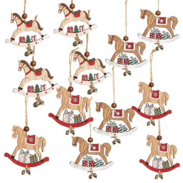 Logbuch-Verlag 3 Weihnachtskarten mit Umschlag + Adventskranz aus Holz - Klappkarten ohne Text für Kunden Mitarbeiter Weihnachtspost