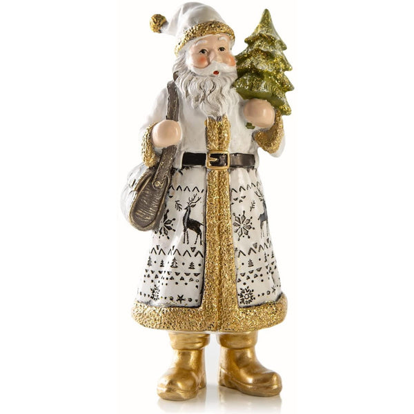 Logbuch-Verlag 4 Hasen Figuren mit Blümchen braun rosa 12 cm - Keramik Osterhasen - Ostern Deko zum Hinstellen