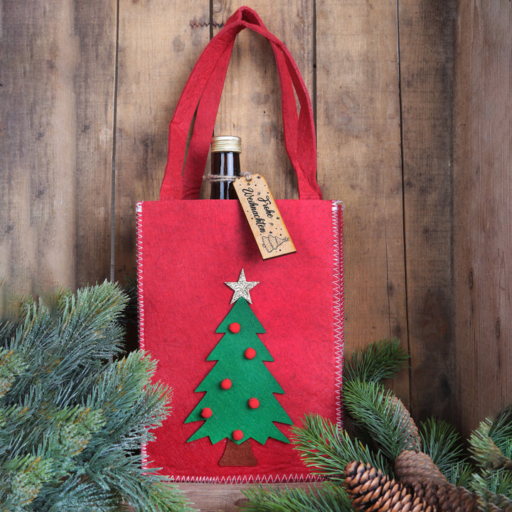 3 Engel Schutzengel Anhänger rot weiß - Baumschmuck Weihnachten 8 cm