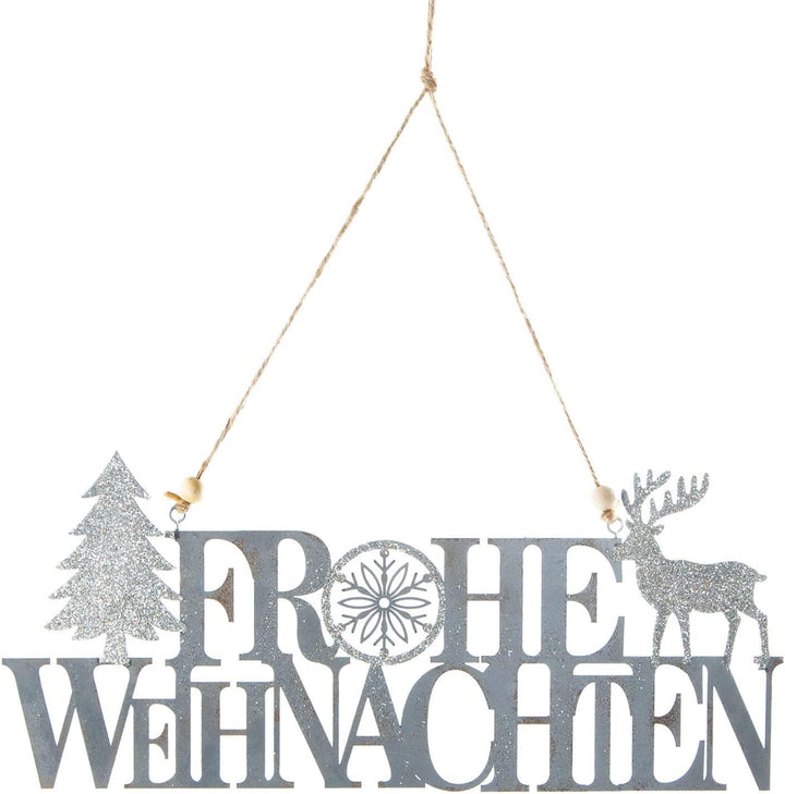 Logbuch-Verlag 96 Weihnachtssticker - Weihnachten Geschenk Verzierung Weihnachtsmann Ø 4 cm Merry Christmas braun rot