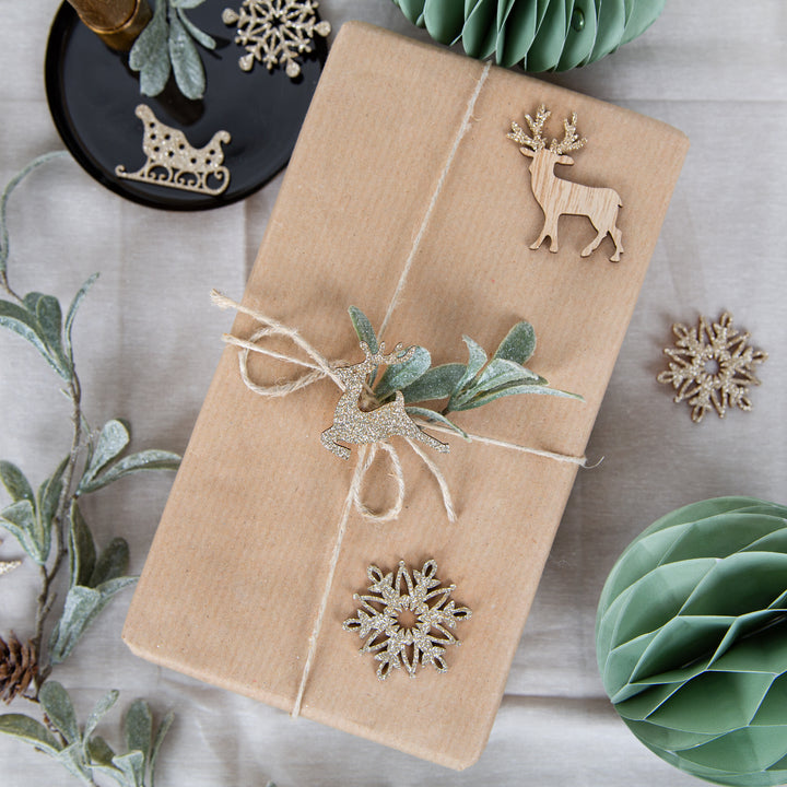 3 kleine Weihnachtsbäume Keramik Creme weiß Weihnachten 10 cm