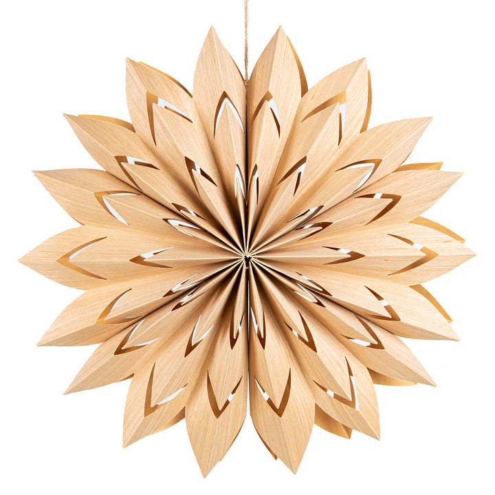 Papier Weihnachtsbaum Aufsteller Weihnachten hellgrün 18 cm