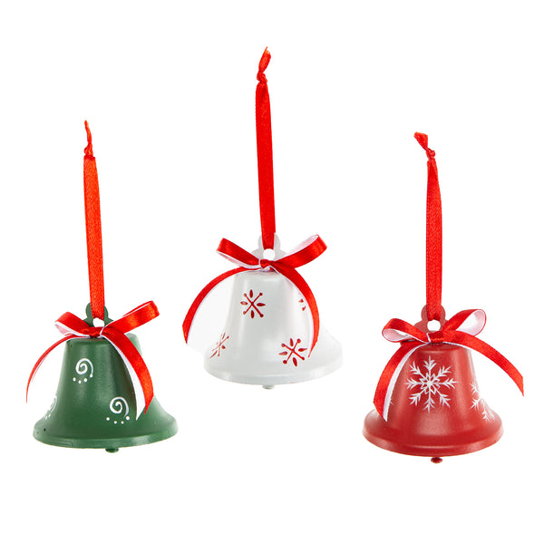 2 kleine Nikolaus Figuren Weihnachtsmann rot weiß grün 7cm