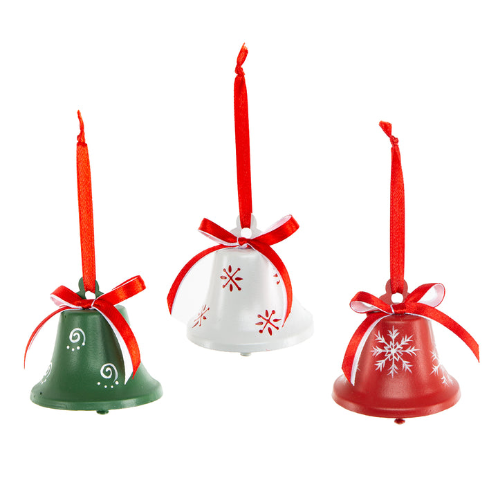 2 kleine Nikolaus Figuren Weihnachtsmann rot weiß grün 7cm