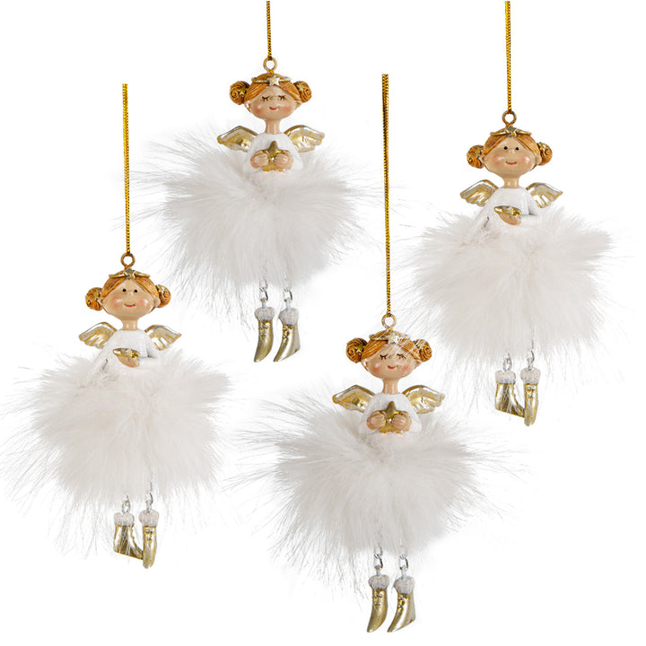 Türkranz floral aus Metall - Goldener Türschmuck Ganzjahresdeko Ø 40 cm