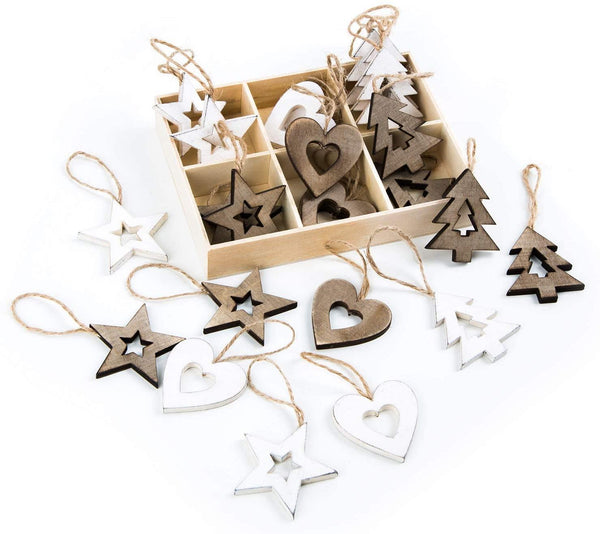 Logbuch-Verlag 10 kleine rote Weihnachtstüten LEBKUCHENMANN Geschenktüte Kunden Verpackung Mitarbeiter Weihnachten Tüten 18 x 8 x 22 cm
