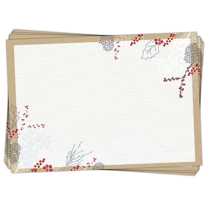 Weihnachtskranz für Tür & Wand Hirsch Mistel Ø 29 cm