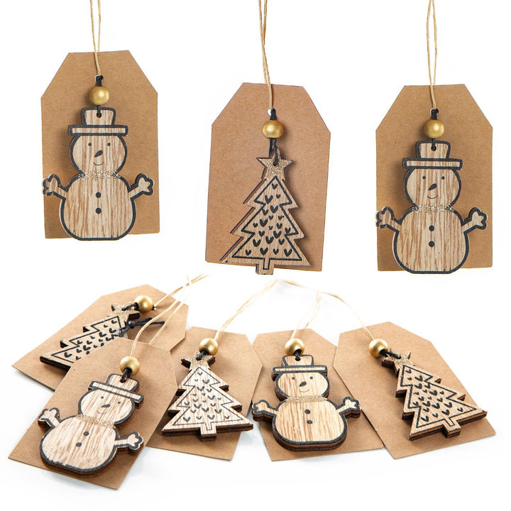 Weihnachtstrucks Aufkleber rund 4 cm - weihnachtliche Auto Sticker 2 Bogen / 48 Aufkleber