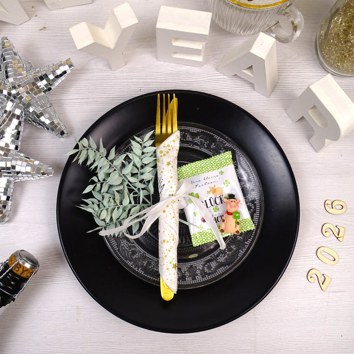 Fruchtgummi Give-Aways Eine Portion Glück Gastgeschenk 7 x 9 cm - Foto 5