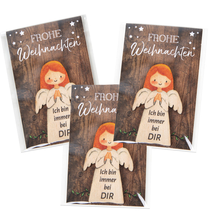 Logbuch-Verlag 3 Viel Glück Geschenke Glücksbringer mit Geschenkkarte zu Silvester, Neujahr, OP & Prüfung 16 x 7,5 cm