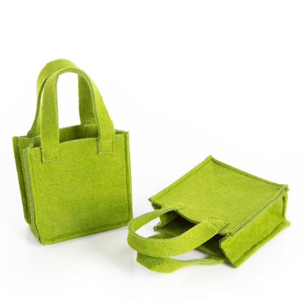 5 Ostern Filztaschen beige creme 18 x 20 x 5 cm Osterhase