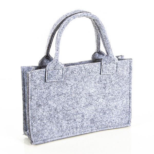 Filztasche grün Hirsch Geweih 21x14x6cm rustikal bayerisch