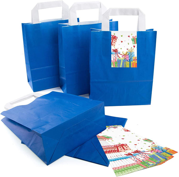 10 kleine rot weiß gepunktete Geschenktüten mit 10 Holz Herzen 18 x 22 x 8 cm mit Henkel - Verpackung Valentinstag Muttertag Hochzeit Geburtstag Ostern Gastgeschenke give-aways Papiertüten Deko Fest