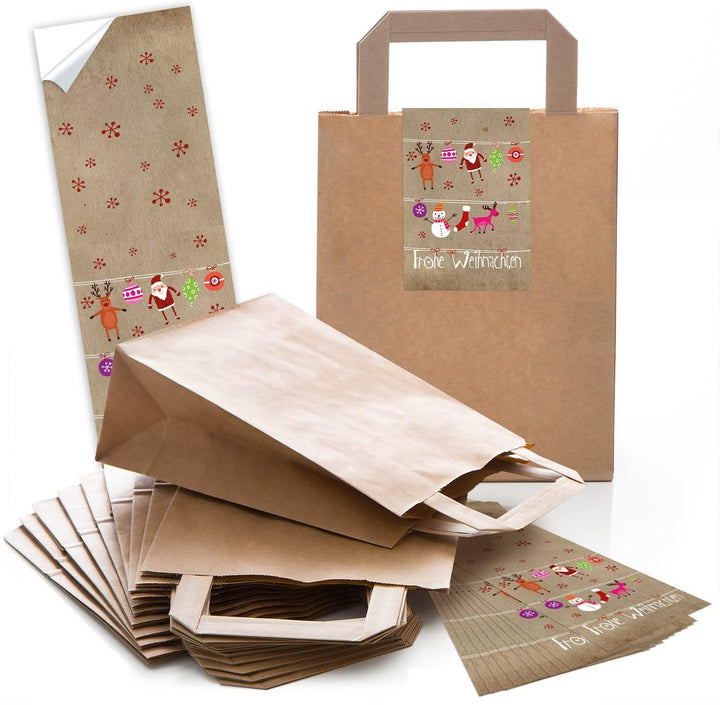 24 bunte Give-Aways Schön dass es dich gibt - Gummibärchen + Aufkleber als kleines Geschenk