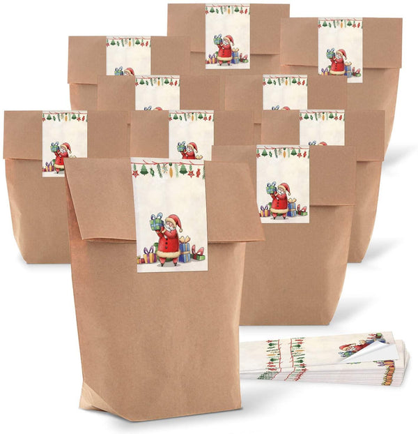 Aufkleberset mit 5 x 24 Aufklebern - Blankoaufkleber zum Beschriften + Sticker Sprüche Umwelt Natur