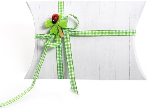 100 Stück kleine Geschenkbox Geschenkschachtel 14,5 x 10,5 + 3 cm SCHÖN DASS DU DA BIST Text Verpackung HERZ rot schwarz weiß floral Tischschmuck Hochzeits-Deko Mini-Geschenke verpacken